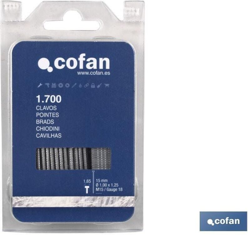 Blister mit Heftklammern 53/10 mm (1.120 Stück)