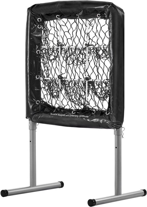 Mophorn - 9-Loch-Baseballnetz, 28'x27' Trainingsgerät zum Schlagen und Pitchen, robuster, verstellbarer Trainer mit Schl...