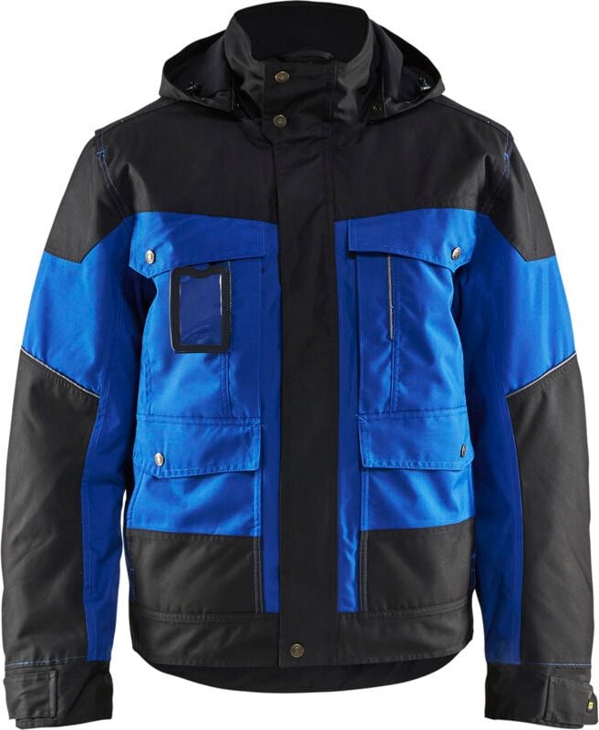 Arbeitsjacke Winter 4886 - Königsblau/Schwarz S