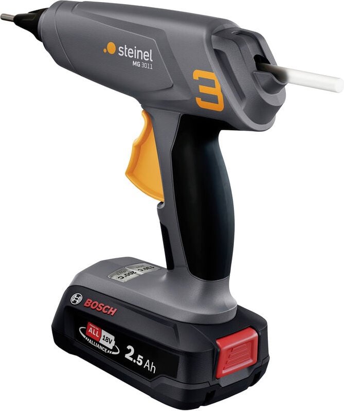 MobileGlue 3011 Heißklebepistole inkl. Akku, inkl. Ladegerät 11 mm 18 v 1 St. - Steinel