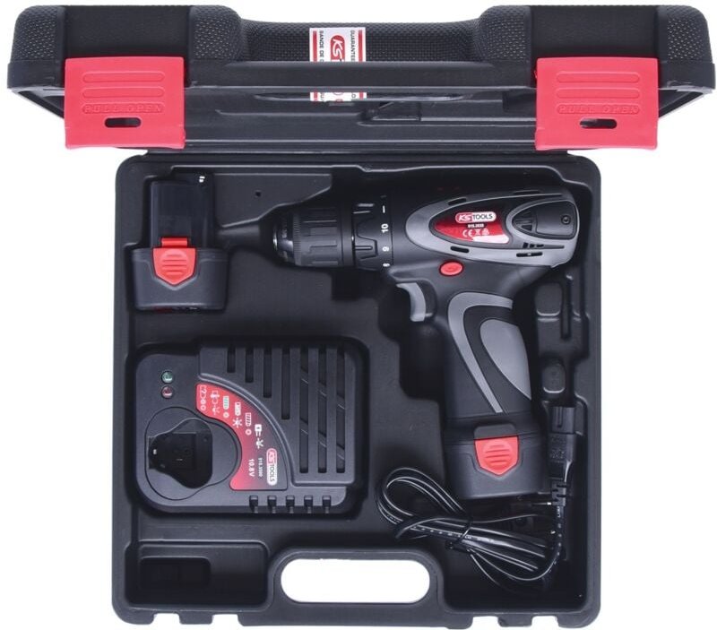 Akku-Bohr-Schrauber, 24Nm, 1.870 U/min 10,8V, mit 2 Akkus und 1 Ladegerät