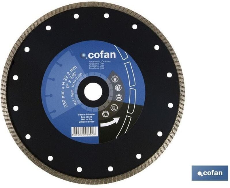 Extradünne Turbo-Diamantscheibe 125 mm.