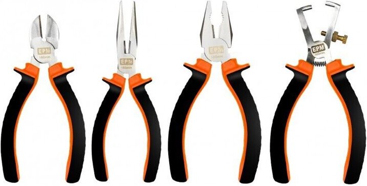 4-Teiliges Zangensatz 160mm Crv Zango - E-400-0039