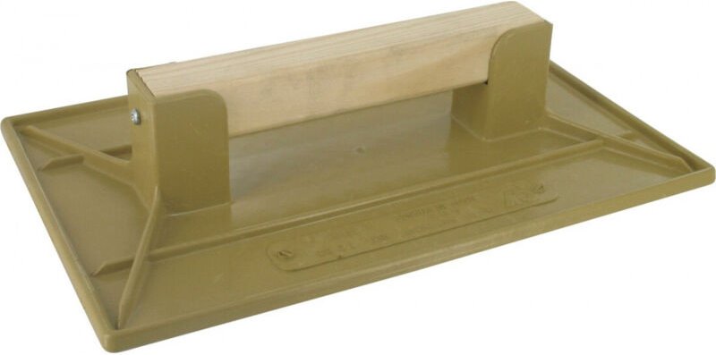 Plastik-Taloche Gelb Rechteckig 27 x 35