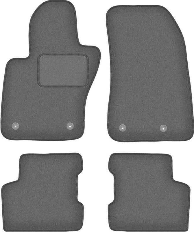 Graphit-Fußmatten für: Jeep Renegade SUV (2014-2019)