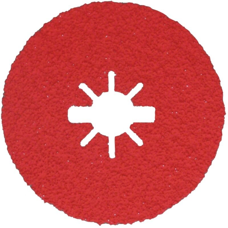 Professional x-lock Fiberscheibe, 125 mm, k 80, Sternloch, 5 Stück (2608619186) - Bosch