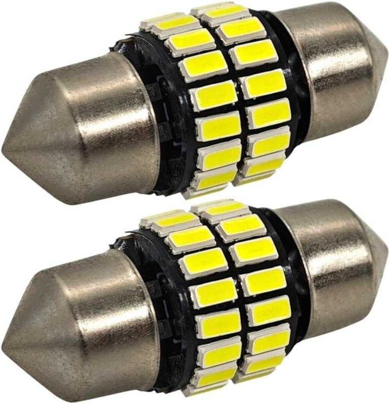 Stück C3W 28mm LED Birne SV8.5 12V CANBUS 250lm starkes Weiß