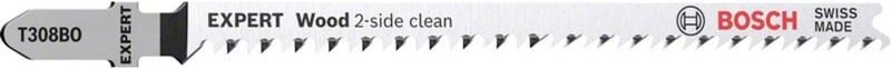 Bosch - Accessories 2608901712 expert 'wood 2-SIDE clean' T308 bo blätter 2 St.