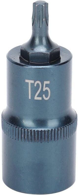 Sternschraubendreher-Bit, 1/2"-Vierkant-Steckschlüssel, Steckschlüssel-Bit aus S2-Legierungsstahl, brünierte Handwerkzeu...