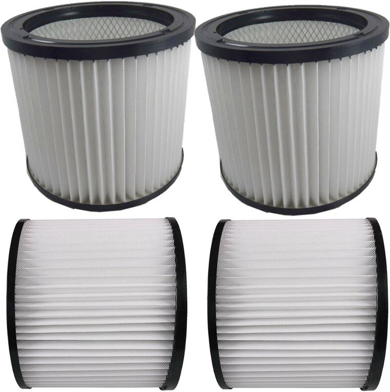 Rund-Filter Lamellenfilter Patrone für Aqua Vac Synchro 40/A, Goblin / fam 7409 p, Shop Vac 7408 p, Shop Vac Hobby Vac 1...