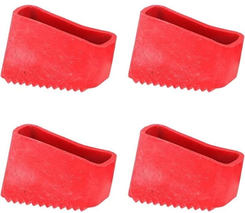 4 Stück Leiterfüße, Gummifüße für Treppen, rutschfeste Gummipads, Leiterschutzpolster für Teleskopleitern