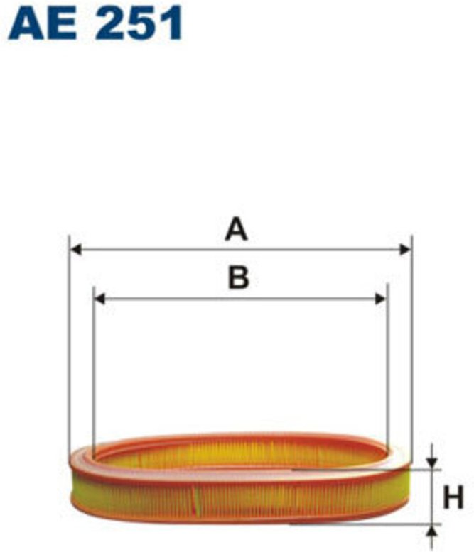 Luftfilter Ae251 Filtron