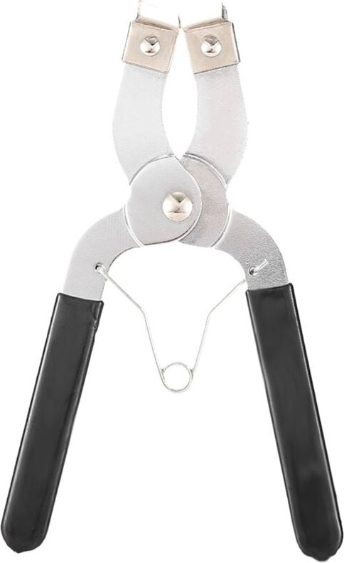 FILFEEL Kolbenringfüller, Kolbenringkompressor-Werkzeug aus Chrom-Vanadium-Stahl mit Ringmontagezange für Autos.