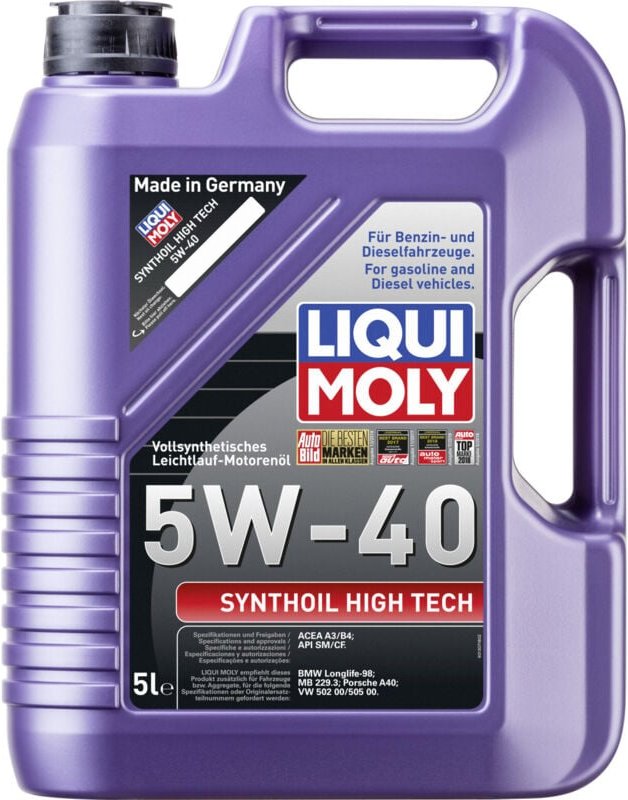 Motoröl Synthoil High Tech 5W-40 5 l Motoröl - Liqui Moly