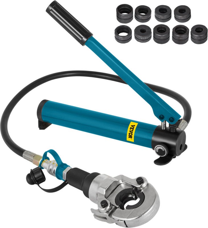 Presszange 12-28 mm Typ v, Crimpzange Presszange 6 t Presskraft, Rohrpresszange 16-32 mm Typ th, Hydraulische Presszange...