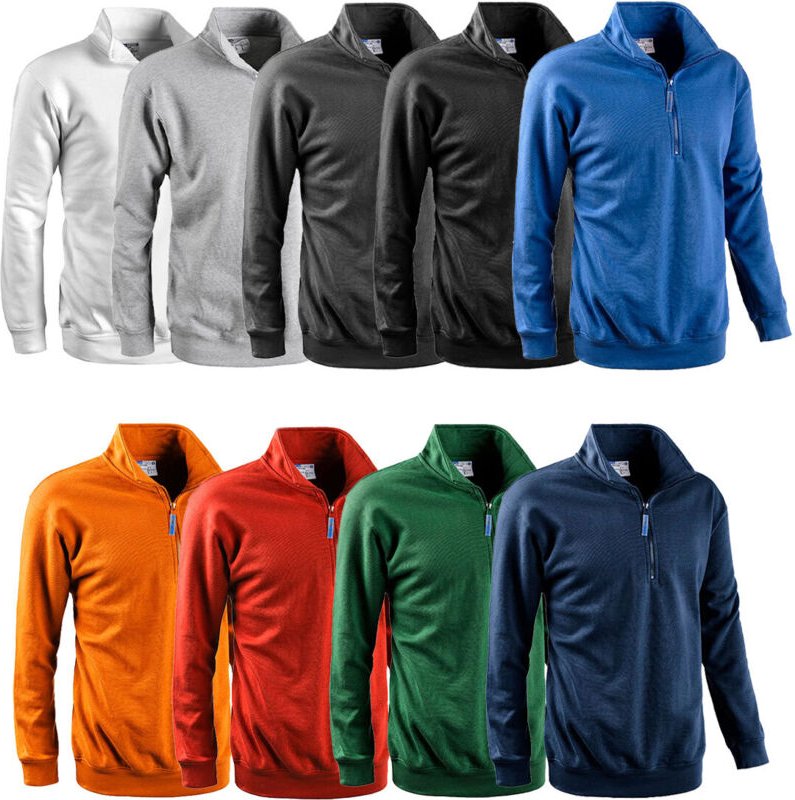 Sottozero Smash 50200 Arbeits-Sweatshirt mit halbem Reißverschluss - XL - Gris