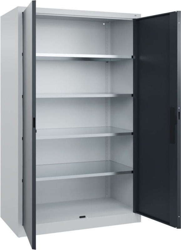 C+P 677607 Werkstatt-Flügeltürschrank HxBxT 1950 x 1200 x