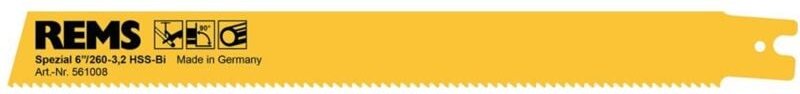 Rems Spezialsägeblatt Spezial 6/260-3,2, 5er Pack