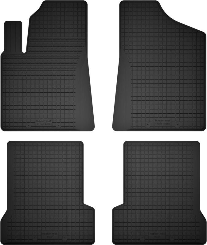 Gummi-Automatten, 4er-Set, Universalmodell: Fiat Seicento Fließheck (1998-2010)