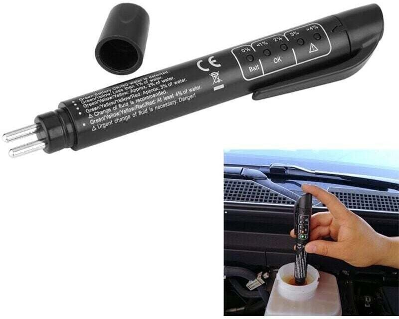 Digitales Ölqualitätsmessgerät mit 5 LED-Leuchten für DOT3/DOT4/DOT5