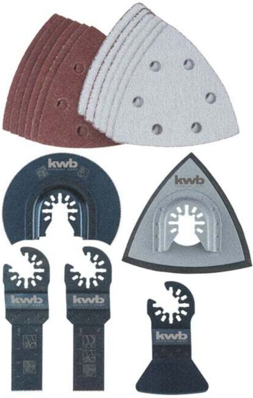 KWB - 708900 Multifunktionswerkzeug-Zubehör-Set 17 St.