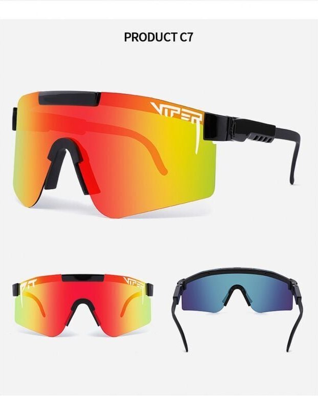 Pit Viper Series C Uv400 Lunettes de soleil polarisées pour sports de plein air C7