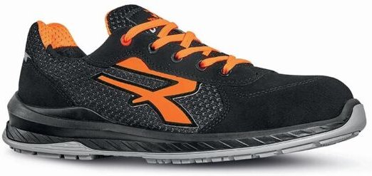 Sicherheitsschuhe niedrig NAIROBI ESD S1P SRC - Schwarz/Orange 47