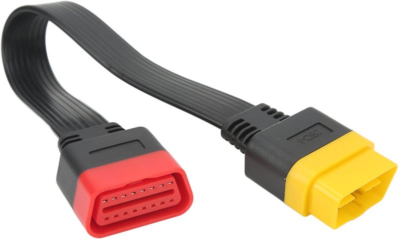 Pasamer OBDII-Verlängerungskabel, OBD2-Diagnosekabel Stecker auf Buchse, stoßfest für Autos.