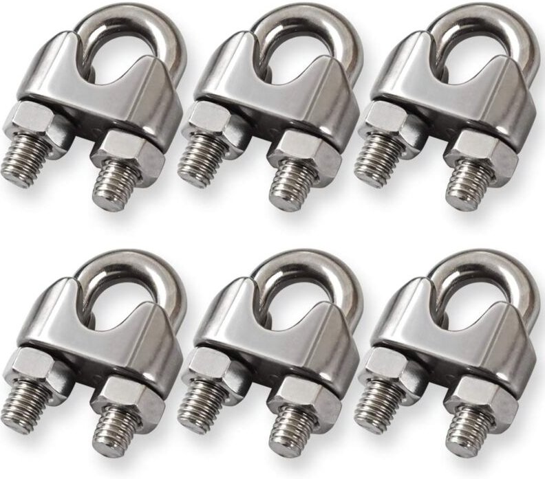 6er-Pack M10 9,5 mm Kabelbinder aus Edelstahl 304