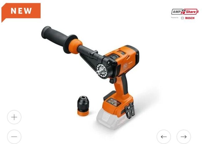 Fein - 4-Gang Akku-Bohrschrauber ascm 18-4 qm as Solo in L-Boxx - 71161561000