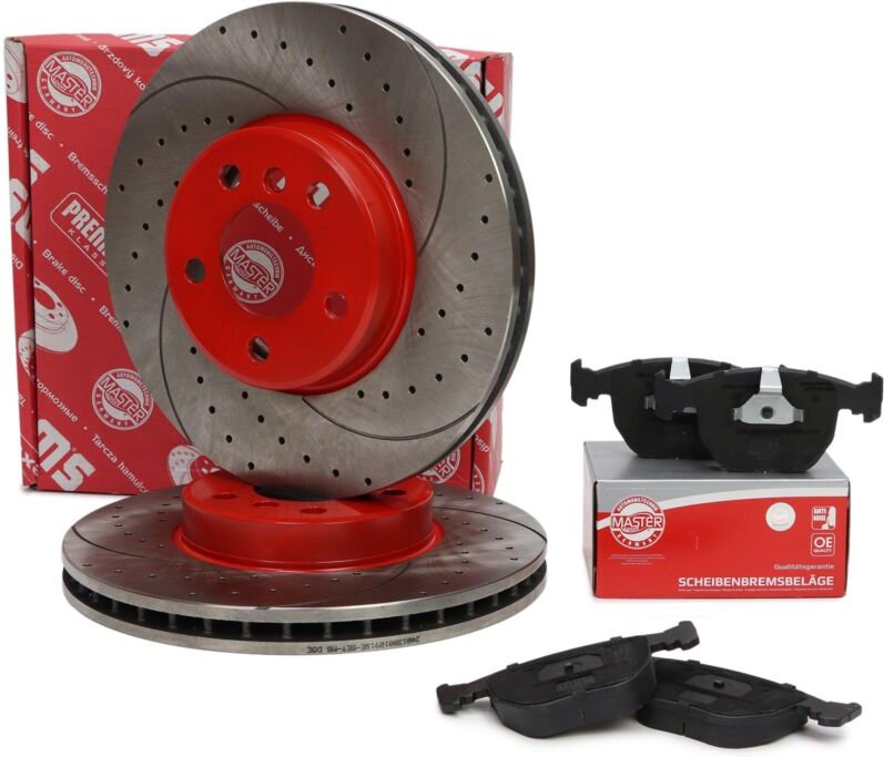 BREMSSCHEIBEN-BELÄGE-KIT vorne BMW X3 (E83)