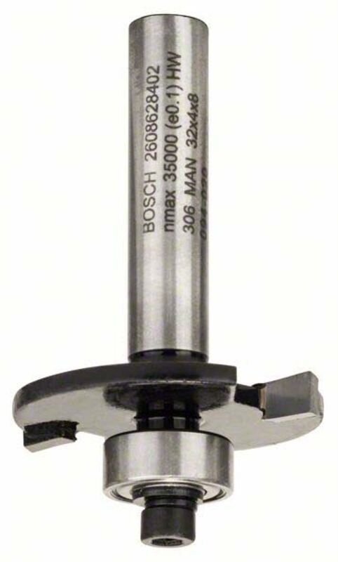 Accessories 2608628402 Nutfräser Hartmetall Länge 51 mm Produktabmessung, ø 32 mm Schaftdur - Bosch
