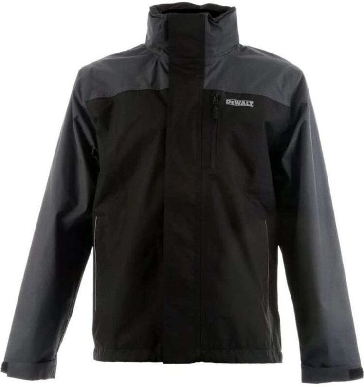DeWALT - Storm Waterproof wasserdichte Jacke, Größe L, grau/schwarz DEW49134/L