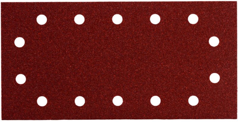 10 Haftschleifblätter, 115x230 mm, Sortiment, Holz+Metall, Serie 'professional', 14 Löcher, kletthaftend, für Sander 10 ...