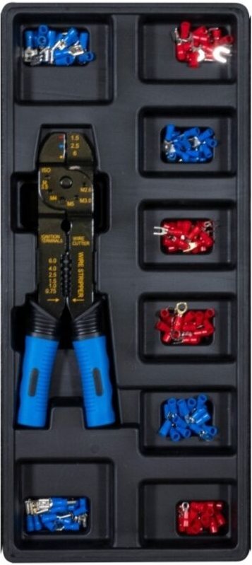 Crimpzange Set inkl. Zubehör 161-teilig