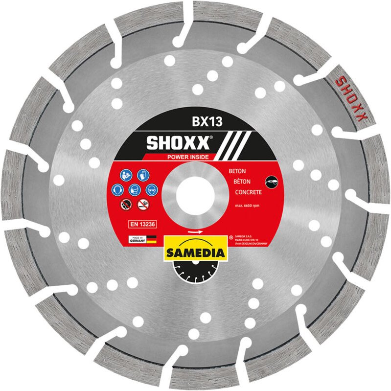 Samedia - Diamant-Trennscheibe Shoxx BX13 350 x 30/25,4 mm