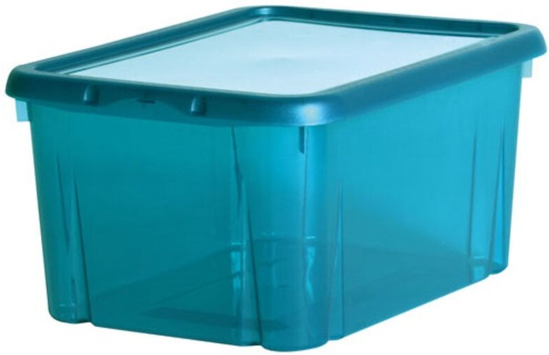 Thumbnail - Aufbewahrungsbox Funny Box 8l Blau Türkis - Eda