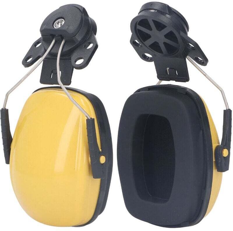 Vtizikl 1 Paire de Cache-Oreilles Casque de sécurité Casque Antibruit Amovible, Casque de Protection Auditive Casque Ant...