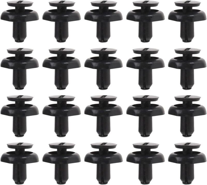 CCYKXA 50 Stück Halteklammern für Automotorkühler 5325920030 Kompatibel mit Avensis Kunststoffnieten Autoverkleidungskla...