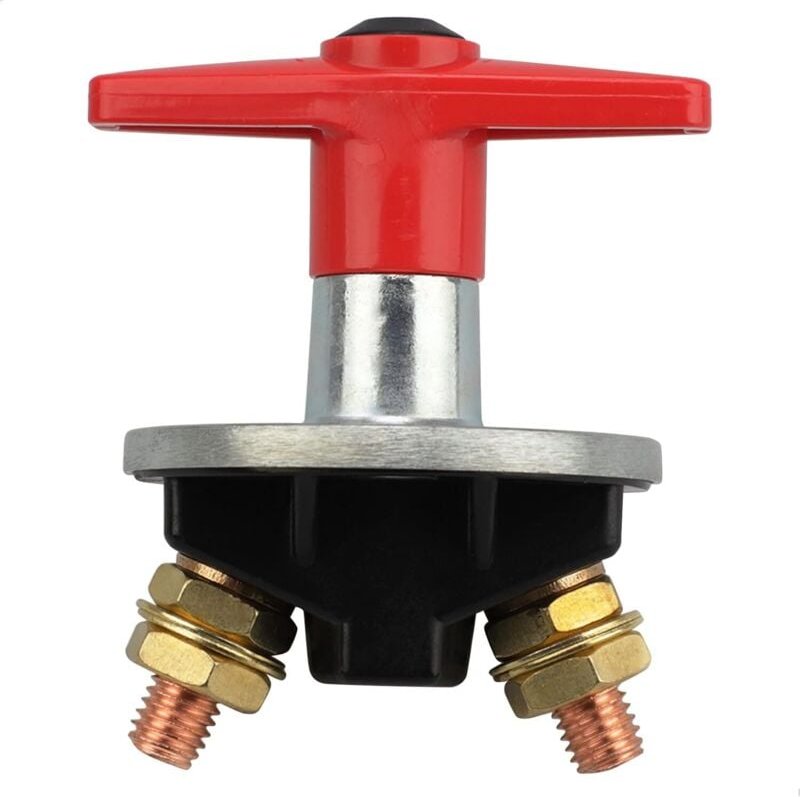 Schalter Trennschalter Batterie Isolator Stromkreisunterbrecher, 12V-60V 300A Festschloss Universal Auto, Fahrzeug, Boot...