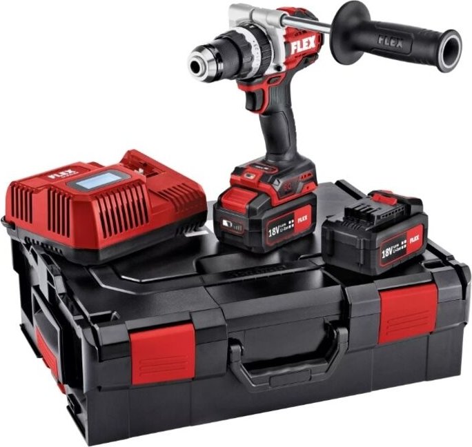 Flex Akku Schlagbohrschrauber PD 2G 18.0-EC HD 5.0 Set 18V Turbo Modus EMS