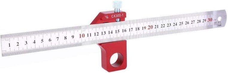 CX300-1 300 mm Multifunktions-Winkelmesser für Holzbearbeitung, Anreißnadel, Messwerkzeug für Höhe und Winkel