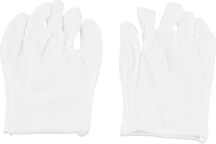 White Baumwollhandschuhe Antistatische Handschuhe Schutzhandschuhe für Hausarbeiter