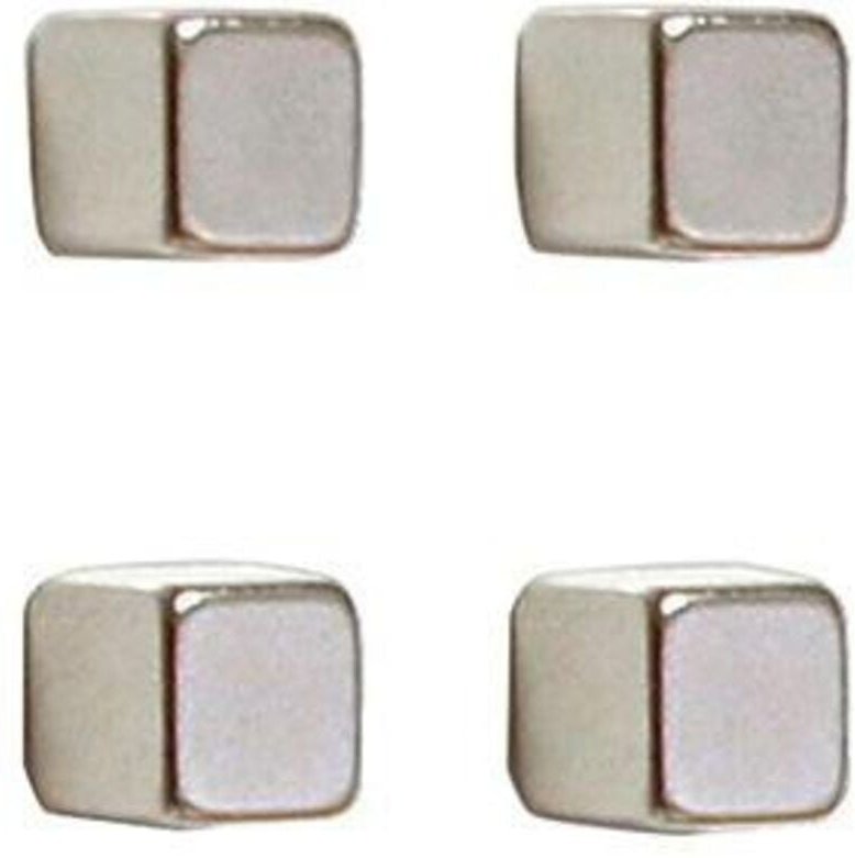 Thumbnail - Franken - Magnet 10 x 10 x 10 mm (b x h x t) 3kg Neodym silber 4 St./Pack.
