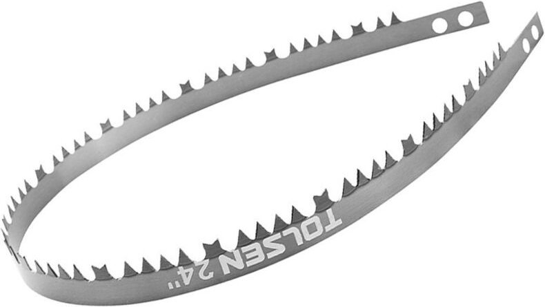 Tolsen 610mm Nasssägeblatt, Mn65, zweischneidige B-Zähne, hohe Haltbarkeit