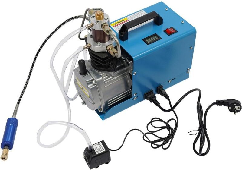 Hochdruckluftkompressorpumpe 1800W 0-30Mpa Zweistufendruckwasseröl-Trenner 100L / min elektrische Luftpumpe