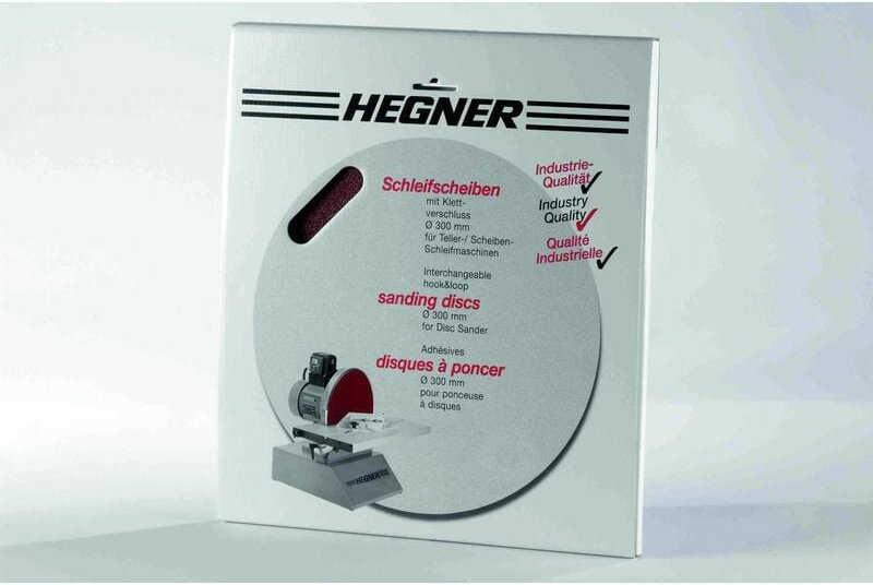 6410002 Schleifscheiben Metall Korn 80 f. hsm 300/WSM 300/HSM 300S 3 Stk - Hegner