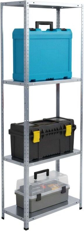 Lagerregal aus Stahl, Tragkraft 160 kg, verzinkt