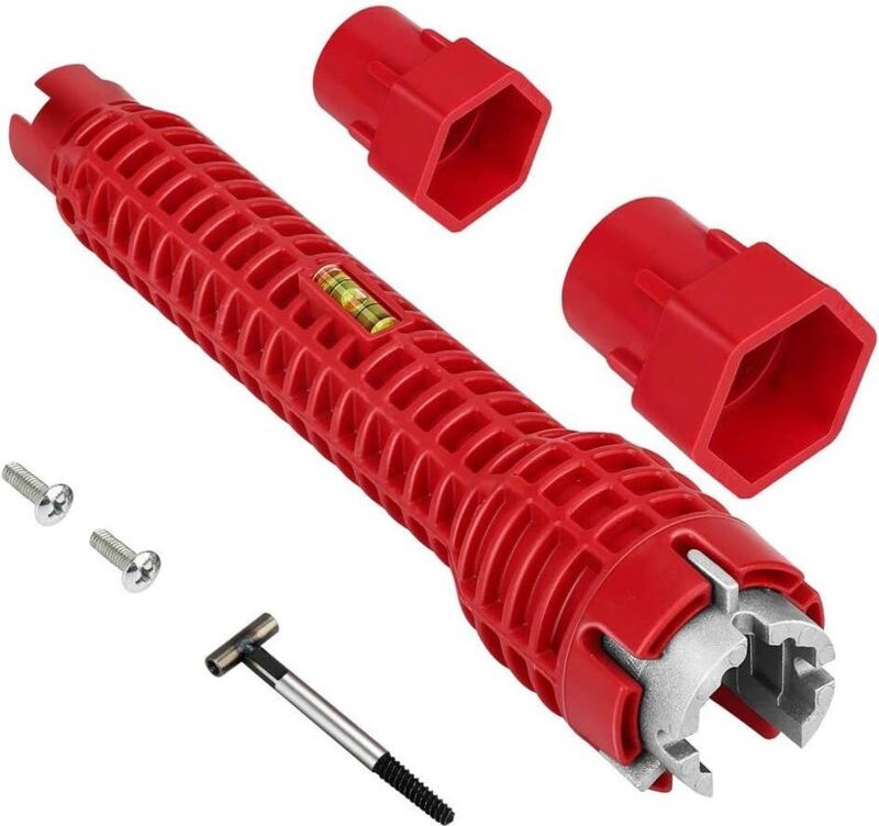 Wasserhahn- und Spülbecken-Installationsschlüssel, Multifunktions-Installationswerkzeuge, Beckenschlüssel, Sanitärwerkze...