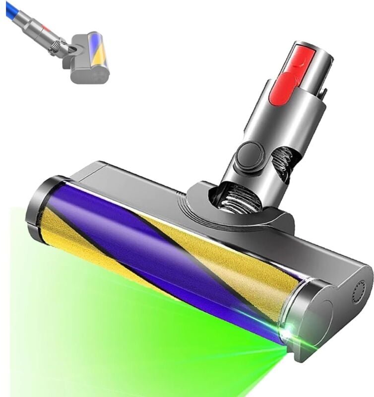 Kompatibel mit den Staubsaugern Dyson V15, V11, V10, V8 und V7, Staubsensor, weiche Ersatz-Rotationsbürste für Hartböden...
